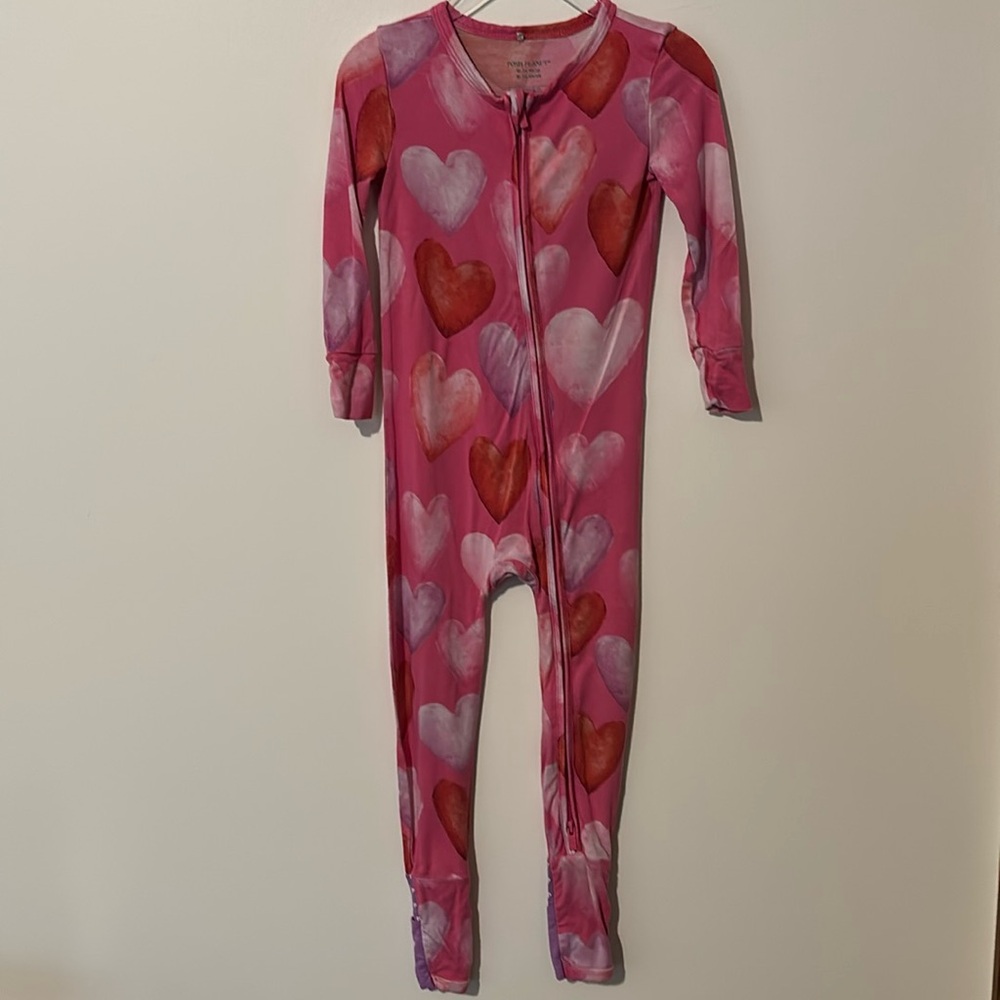 Set of 2 Posh Peanut Convertible Pajamas 18-24 months